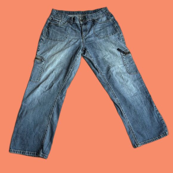 Pants - Y2k low rise capris/ cargo capris